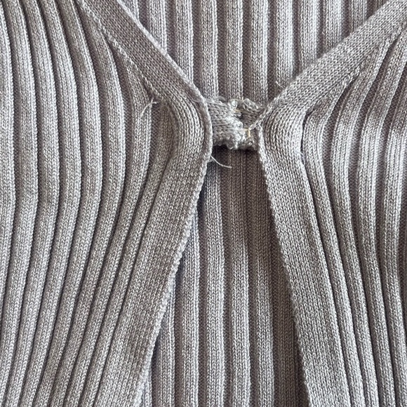 🌵4/$20 Rib-Knit Crop Cardigan - Picture 5 of 7